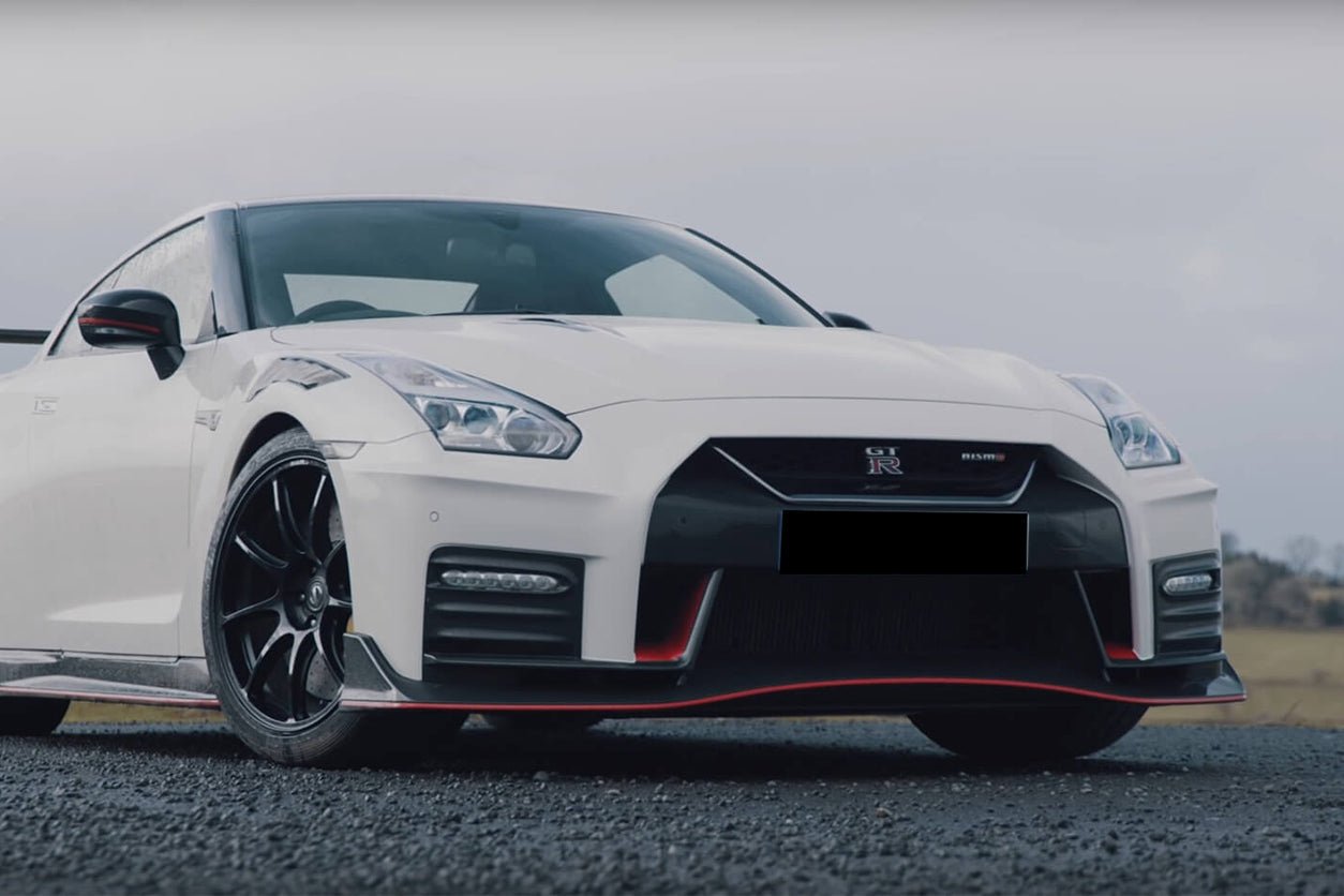 2017 - 2022 Nissan GTR R35 EBA Nismo Carbon Fiber Front Lip - For Original NISMO Only